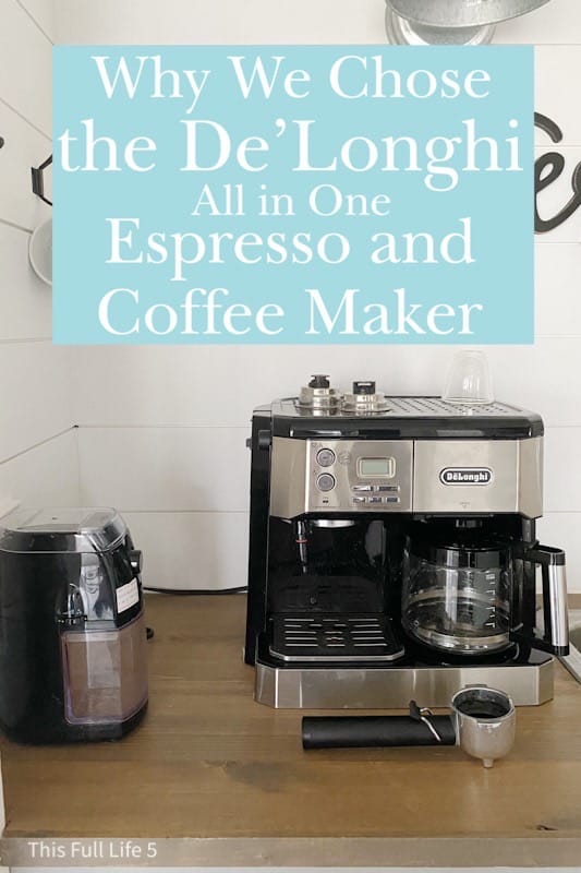 De'Longhi All in One Espresso and Coffee Maker
