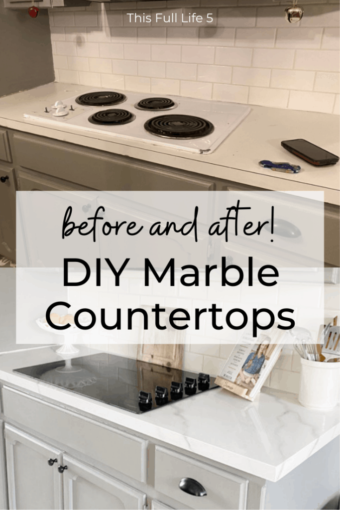 Beautiful DIY Marble Countertops 4